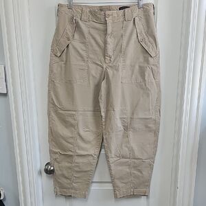 Banana Republic Tan Cargo Pants Relaxed Fit